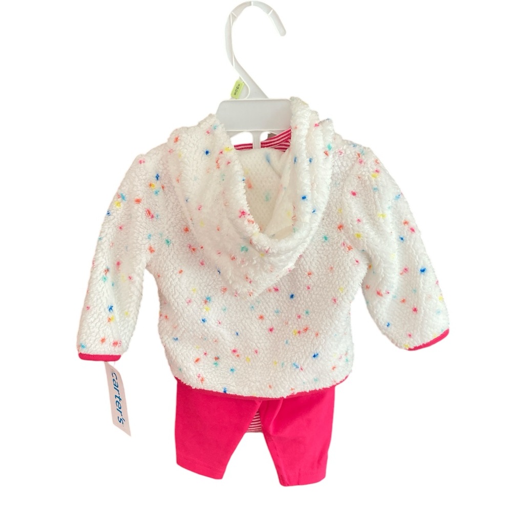 Carters baby legging and sweatshirt set - Picture 2 of 8